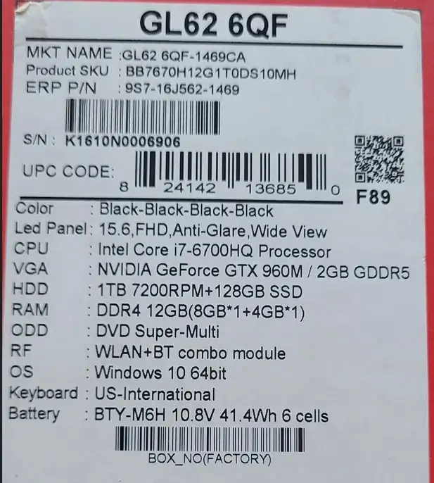 gaming    laptop in Laptops in Laval / North Shore - Image 4