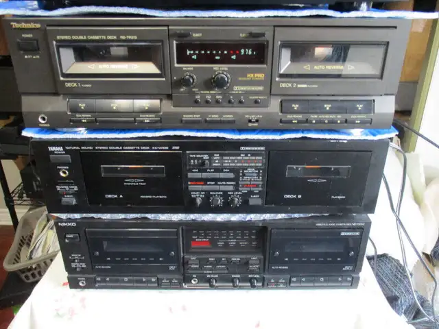 various model cassette deck pioneer Nikko technics Yamaha in Stereo Systems & Home Theatre in Mississauga / Peel Region - Image 3