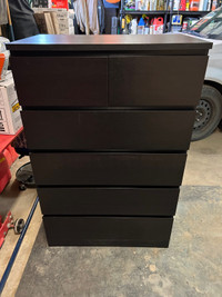 MALM IKEA six drawer chest