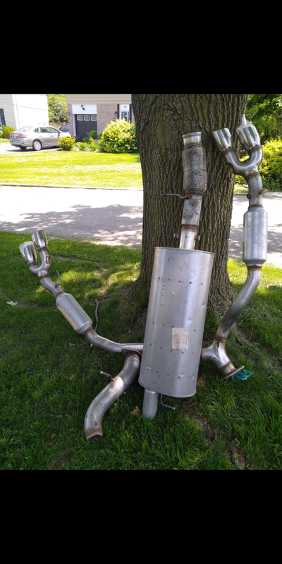 Denali, Yukon, Suburban, GMC, XL muffler and dual exhaust, View more