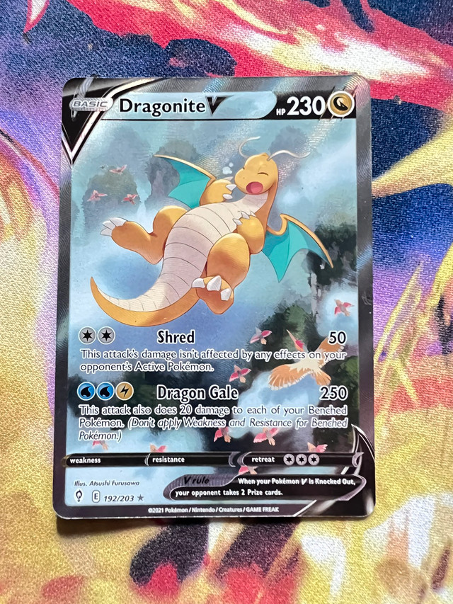 Dragonite V alt art Pokémon card Arts & Collectibles Dartmouth Kijiji