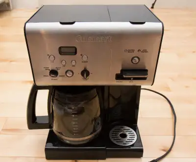 CUISINART DRIP COFFEE MAKER & HOT WATER DISPENSER stainless, View more