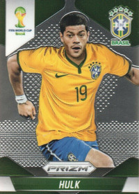 Hulk 2014 Panini Prizm FIFA World Cup Soccer Card #111 Brazil