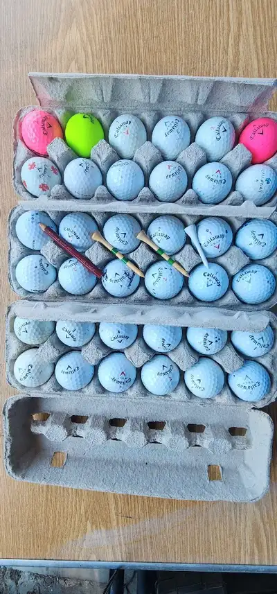 3 dozen Callaway golf balls , View more