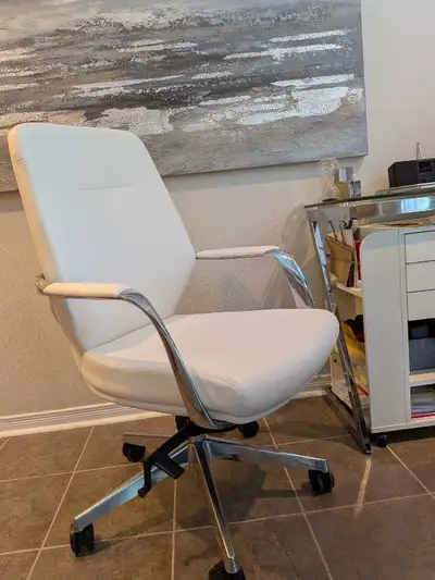 Modern White Office Chair, View more