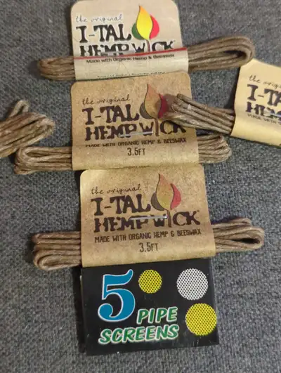 Hemp Wick/Screens, View more