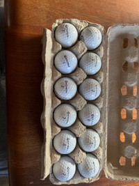 12 TaylorMade RBZ golf balls 