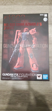Gundam fix figuration metal composite Char Aznable's Zaku I