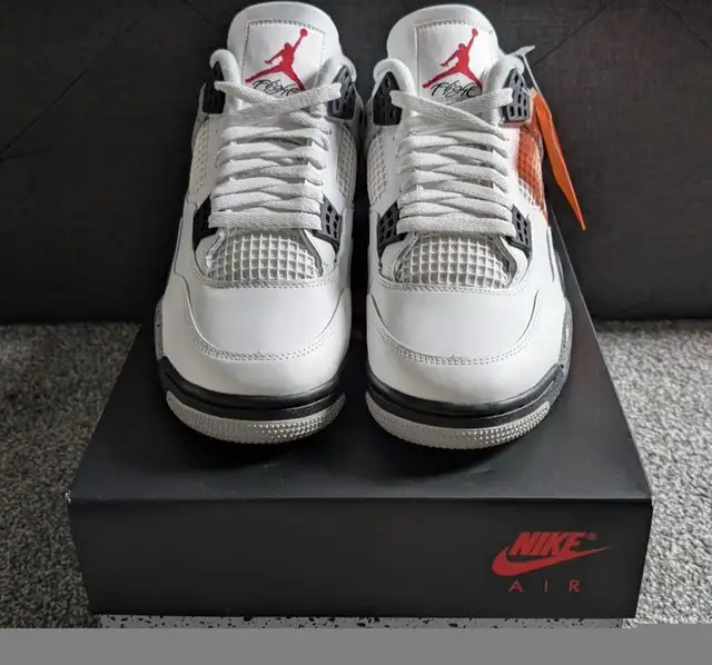 Jordan 4 White Cement 2025 in Men's Shoes in Mississauga / Peel Region - Image 4