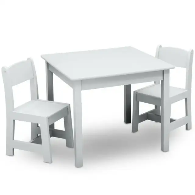 Delta Children MySize Wood Play Table and Chair Set (2 Chairs In in Chairs & Recliners in Burnaby/New Westminster - Image 2