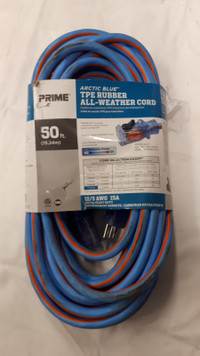 Extra Heavy Artic Blue All-Weather TPE LT530830Extension Cords