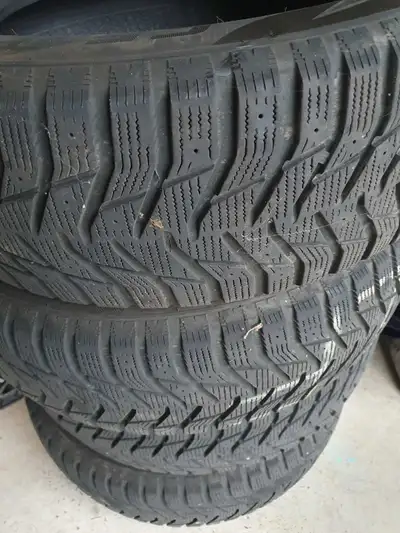 Four winter tires for sale. Wintertek. Used for two winters. $400 for the four tires.