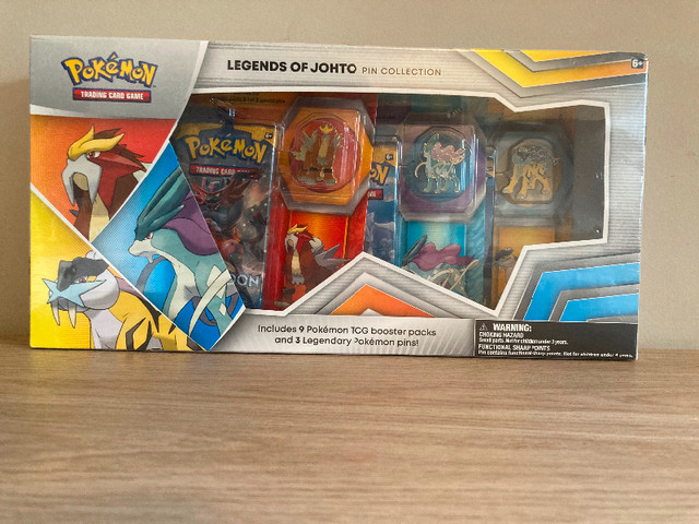 Pokémon Legends of Johto Pin Collection Box in Arts & Collectibles in Kitchener / Waterloo