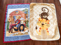 Baby quilt and baby blanket both for $10