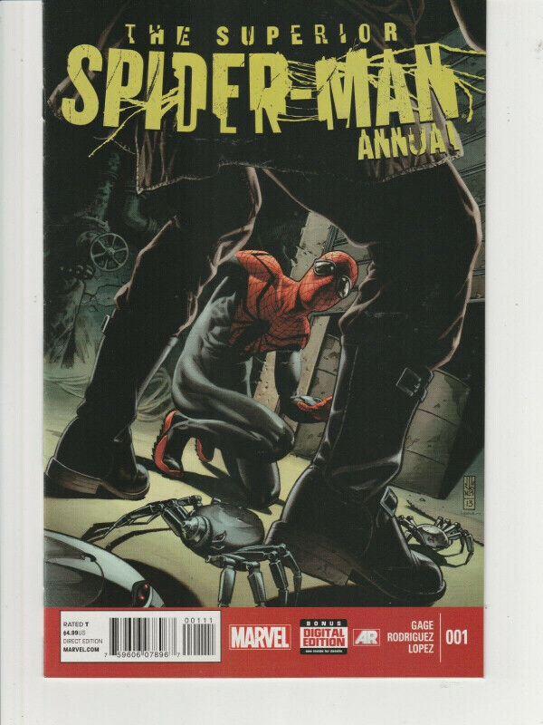 THE SUPERIOR SPIDER-MAN ANNUAL #1 2014 MARVEL COMICS J.G. JONES dans Bandes dessinées  à Longueuil/Rive Sud