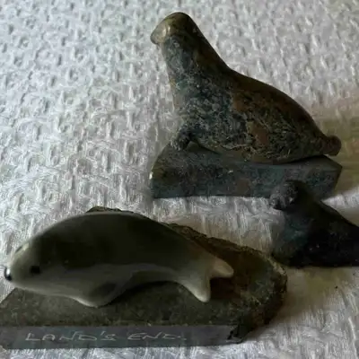 3 Seal sculptures , View more