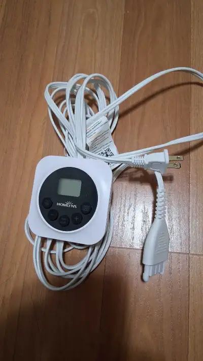 Homlyns Timer Controller Power cord for Heated Mattress, View more