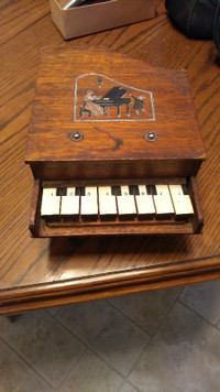 Antique Wooden Toy Piano