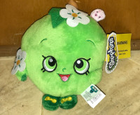 SHOPKINS 6" Plush NEW with Tags Green Apple Blossom