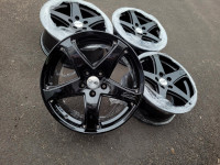 18" OZ Canyon ST Wheels Gloss Black - 5x112 - MINT