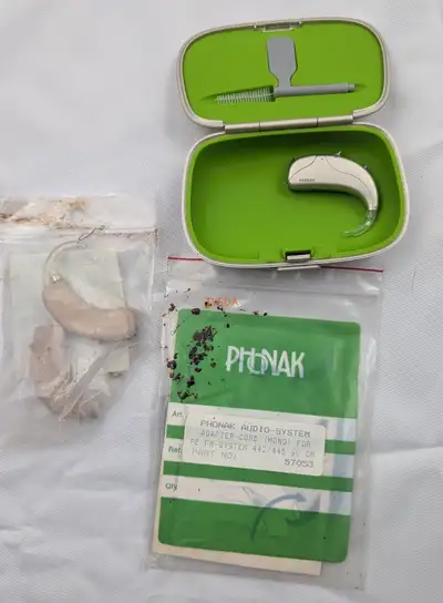 Phonak branded Can ship nationwide for extra, DM postal code for cost, taxes extra