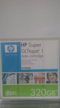 HP Super DLT Tape 1 Data Cartridge 320 GB C7980A New & Genuine