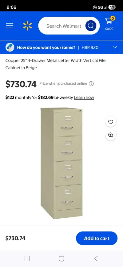 Commodore, 4- drawer verical cabinet., View more