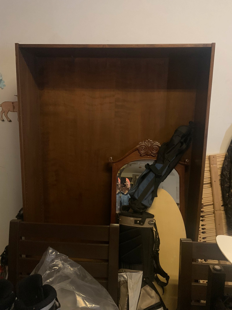 Solid wood bookcase with shelves Bookcases & Shelving Units City of