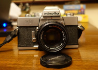 Minolta Srt Super, f1.4 50mm, extras, EX