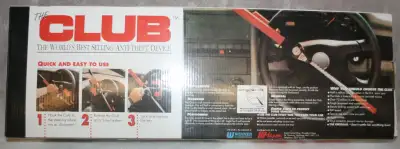 Steering wheel lock "The Club" anti theft, View more