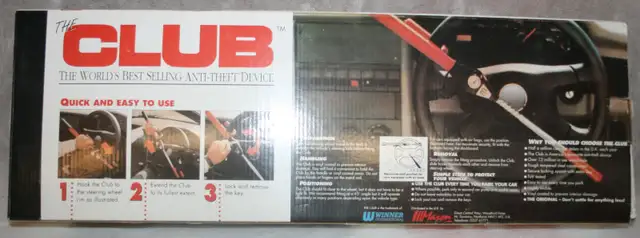 Steering wheel lock "The Club" anti theft63611978936195120