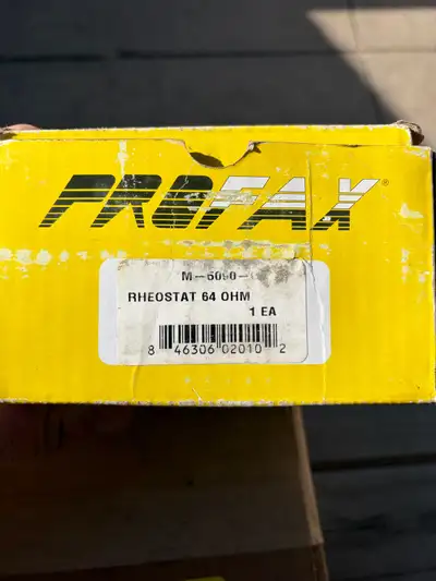 2 rheostats I had them as spares for my 300D Lincoln. One package hasn’t been opened. 64 ohms 50$ ta...