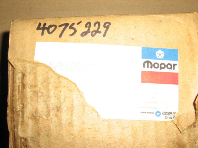 Mopar speedometers NOS REDUCED in Other Parts & Accessories in Bedford - Image 2