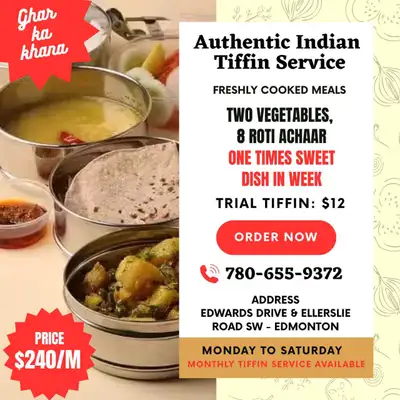 Home Tiffin Services, View more