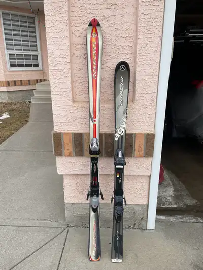 Skis 146cm 170cm $20 ea Good Cond, View more