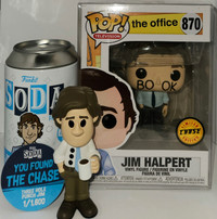 Etobicoke PickUp Jim Halpert Funko Chase Bundle Pop & Soda