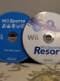 Wii Sports Resort + Wii Sports (DISC ONLY)