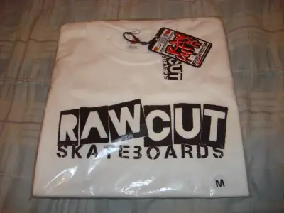 size med mens,RAW CUT SKATEBOARDING T SHIRT,BRAND NEW!, View more