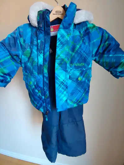 Toddler Boys 18 mo Krickets winter jacket + OshKosh snow pants, View more