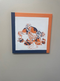 Connor McDavid canvas painting 