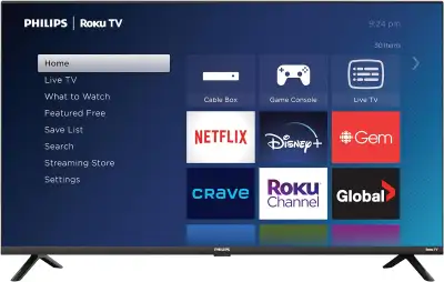 Philips 40" Smart TV, View more