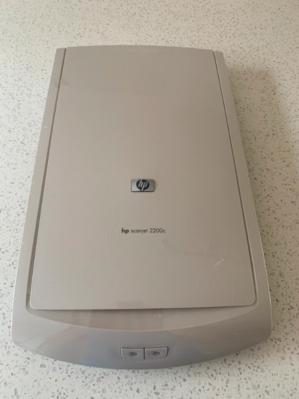 Portable HP Flat Deck Scanner Still Sealed in Plastic in General Electronics in Calgary