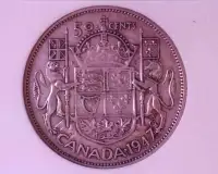 Monnaie de collection 50 cents Canadien