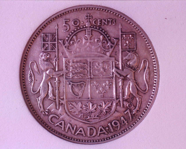 Monnaie de collection 50 cents Canadien dans Art et objets de collection  à Ouest de l’Île