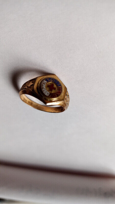 U.S. Navy Hospital Corps Ring H&H /30 14k Gold RGP unique item in Arts & Collectibles in St. Catharines - Image 3