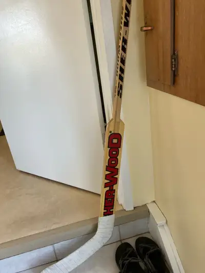 Sherwood wooden goalie stick for ball hockey , View more