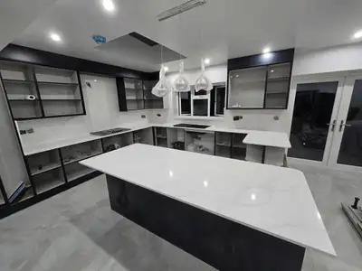 quartz and granite kitchen countertops, kitchen island & vanity, View more