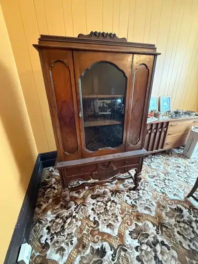 china curio vintage cabinet hutch, View more