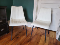 White Accent Chairs  ***SAVE $400***