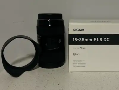 SIGMA 18-35mm F1.8 DC, View more